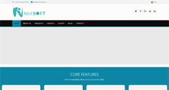 Desktop Screenshot of nile-soft.com