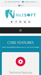 Mobile Screenshot of nile-soft.com