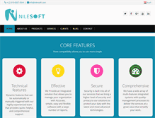 Tablet Screenshot of nile-soft.com